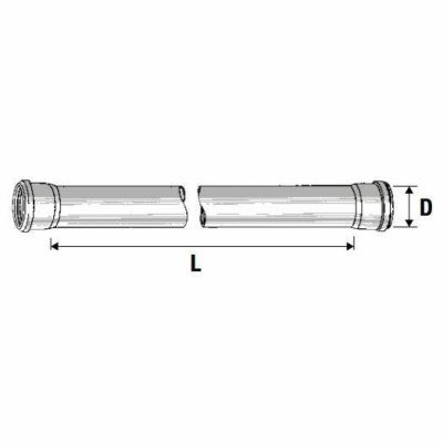 Tubo 2 bicchieri htdm d.032 mm.2 000 b08lr2qsc4