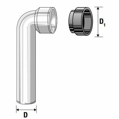 Curva tecnica prolungata htswl d.40/50 b08lr35yxn