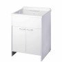 Lavatoio kit junior per esterni 60x50, 2 ante bianco 9002k cr b0