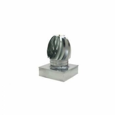 Cappello eolico zincato base ret tangolare 32x42 b08xb7hb1z
