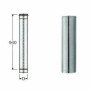 Inox mono parete aisi 316 tubo l .1000 d.300