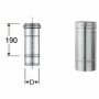Inox mono parete aisi 316 tubo l .250 d.250 b08xb8qsd9