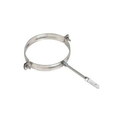 Inox mono parete aisi 316 collar e nervato d.300