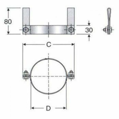 Inox mono parete aisi 316 fascet ta di discesa d.100 b08x9w43cn