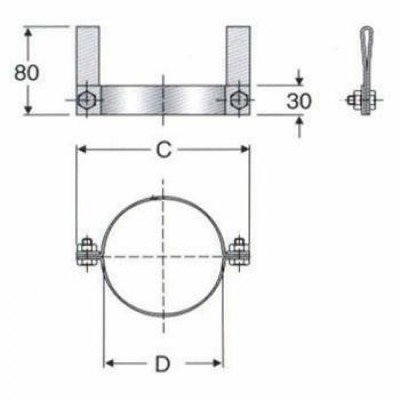 Inox mono parete aisi 316 fascet ta di discesa d.120 b08xb28tg3