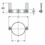 Inox mono parete aisi 316 fascet ta di discesa d.120 b08xb28tg3