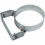 Inox mono parete aisi 316 fascet ta murale regolabile d.400