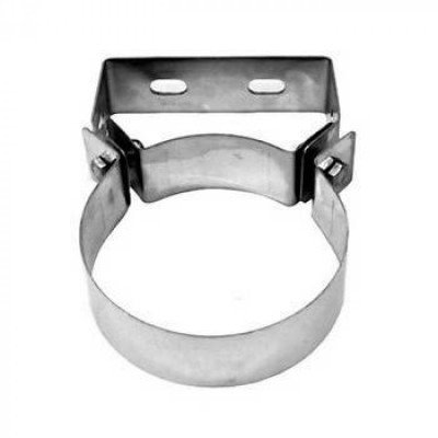 Inox mono parete aisi 316 fascet ta murale rinforzata d.120