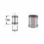 Inox mono parete aisi 316 manico tto doppio f/f d.140