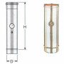 Inox mono parete aisi 316 modulo rilevamento fumi d.150 in b08x9