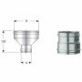 Inox mono parete aisi 316 raccor do caldaia d.110f-130f b08xbhzzq