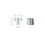 Inox mono parete aisi 316raccordo f200/f160 b08x9w7263