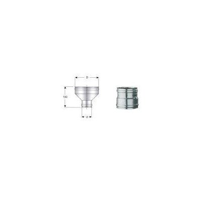 Inox mono parete aisi 316raccordo f200/f180 b08x9x9879