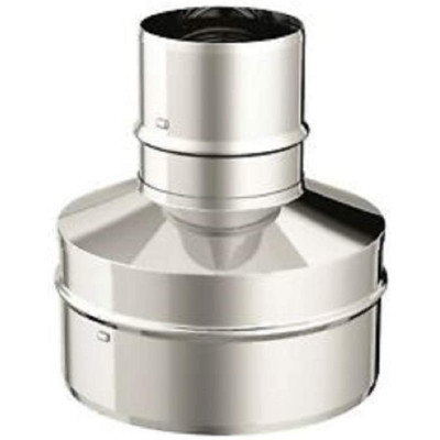 Inox mono parete aisi 316raccordo m160/m150 b08wz4n6rc