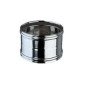 Inox mono parete aisi 316 manico tto doppio f/f d.230