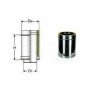 Inox doppia parete aisi 316 tubo l.330 d.180/230