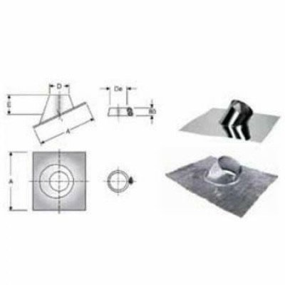 Inox doppia parete faldale per t etti inclinati d.350 b08x9sh9zq
