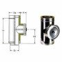 Inox doppia parete aisi 316 modu lo di ispezione d.450 500 b08xb3