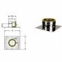 Inox doppia parete piastra base con gocciolatore d.250 300