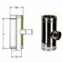 Inox doppia parete raccordo a t 90 uscita mono d.200 b08x9wbv1f