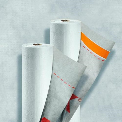 Membrana flessibile tyvek supro + tape rotolo mq.75 1,50 x 50 ml