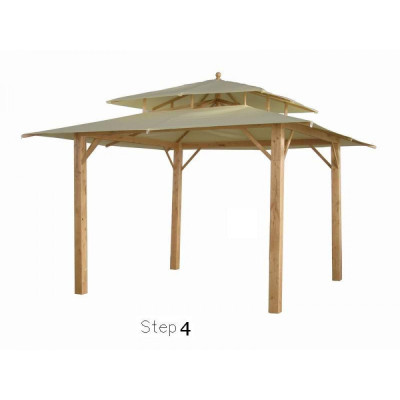 Gazebo montevecchio 330x330x280qzg8171