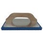 Frattone base alluminio manico l egno spugna azzurra 10x24 b07r4x