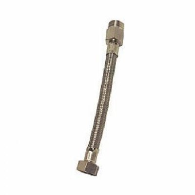 Flessibile inox prolungato m.1/2   x f.1/2  cm.35 b08wyj7c6q