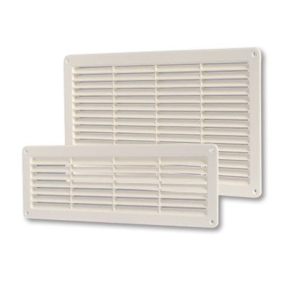 Griglia per porta 370x123 mm vecamco 9606-001-07 bianco puro
