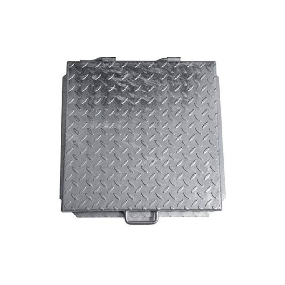 Copricisterna in acciaio zincato 70x70 cm coperchio cisterna vas