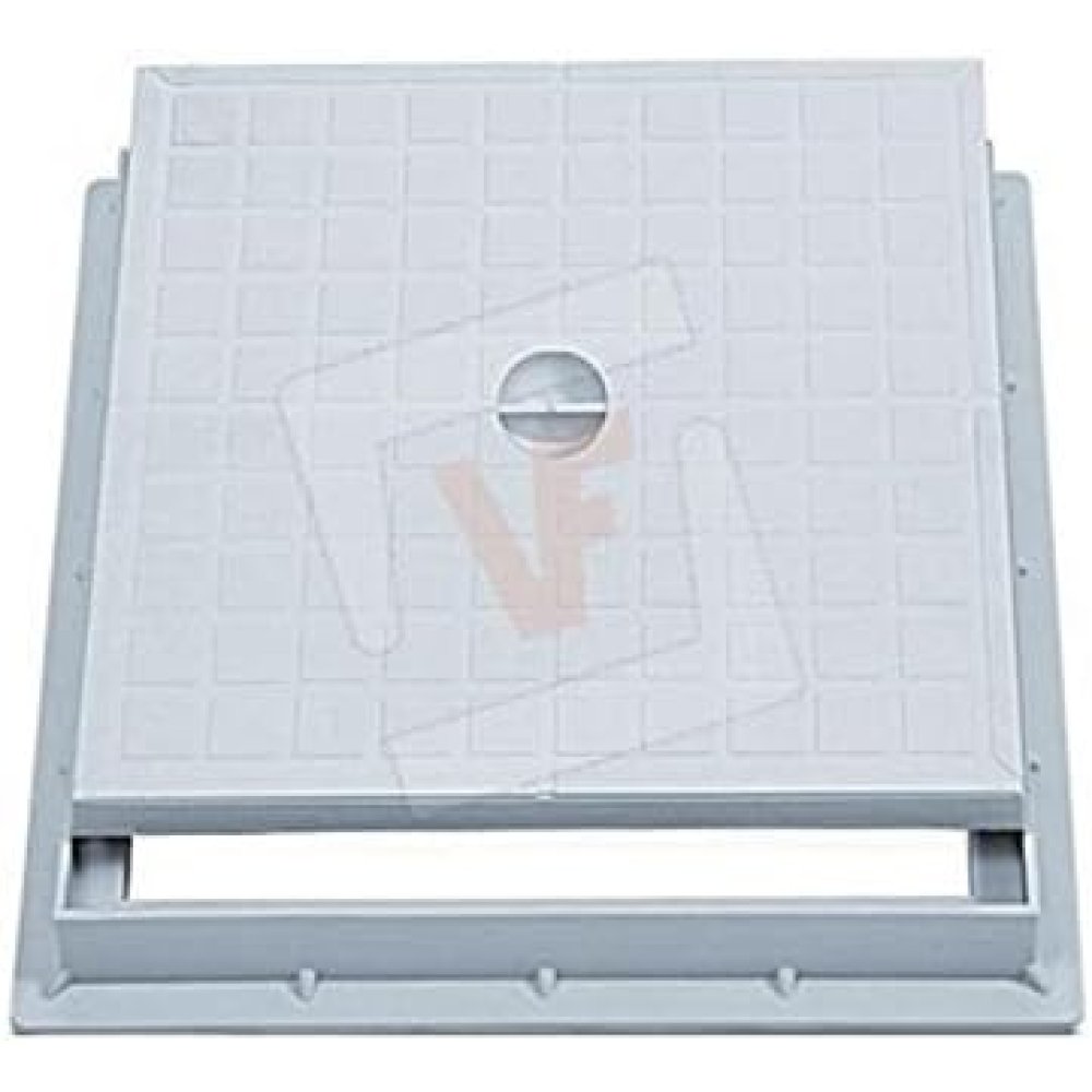 Chiusino carrabile con coperchio completo di telaio. in poliprop
