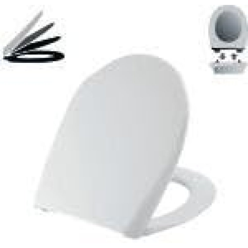 Pressalit concordia - sedile wc con chiusura e apertura delicata