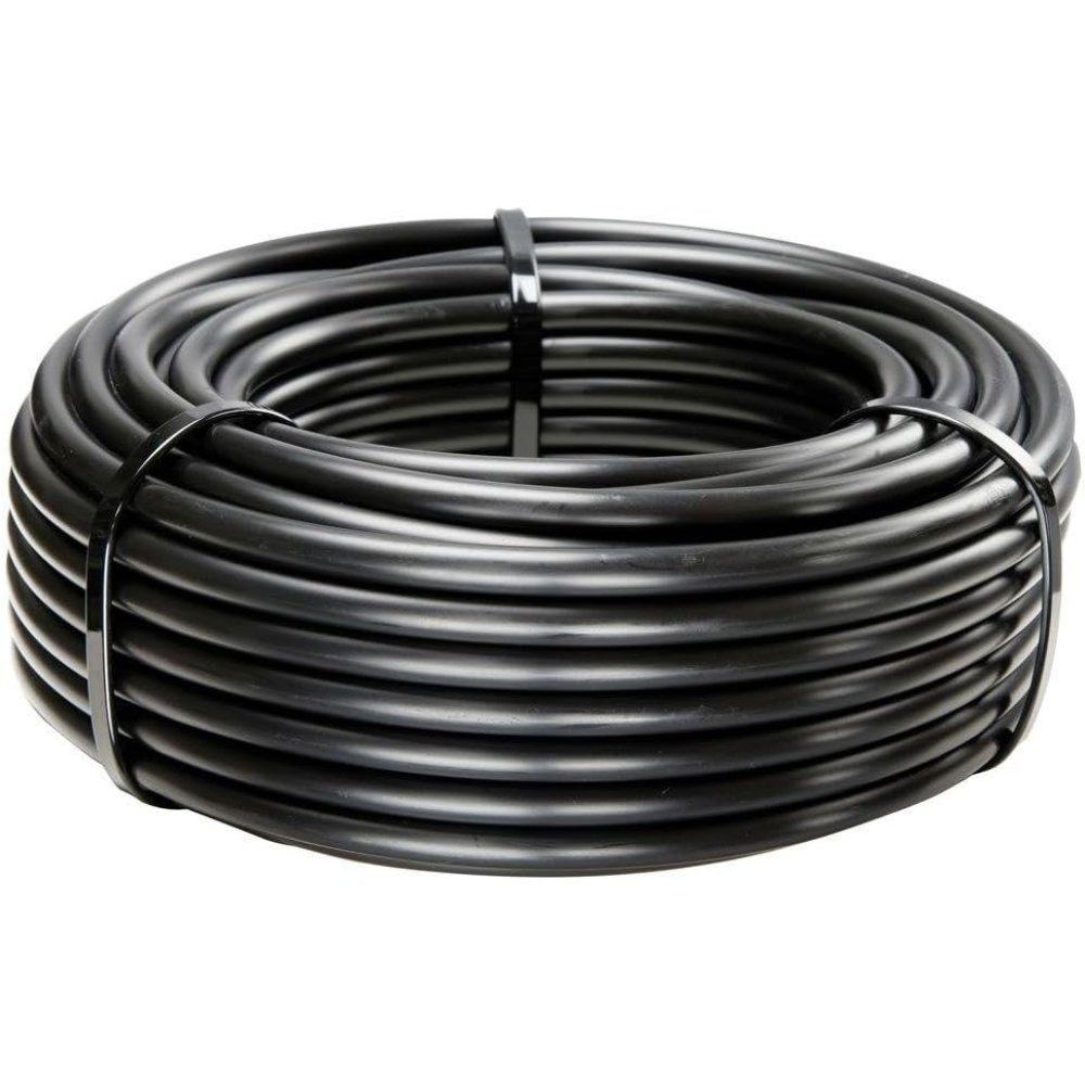 Rain bird ldpe 16 mm x 100 m nero per tubi di irrigazione - 4bar
