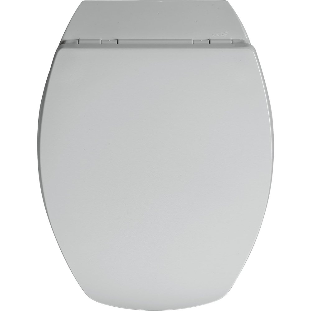 Allibert 819886 - sedile copri wc, modello bacarra, colore: grig