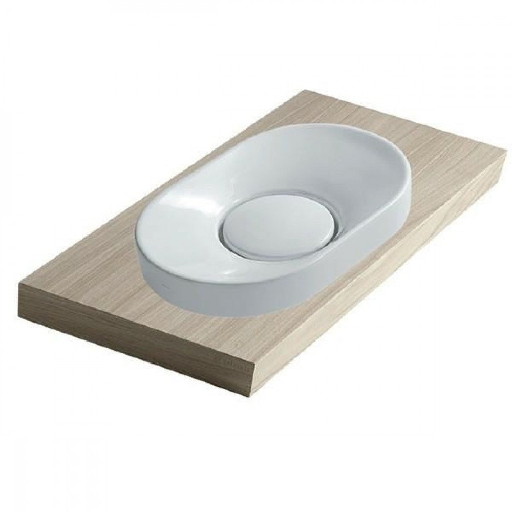 Orbis lavabo ovale appoggio inca sso 64x42 bianco b08xb2bh73