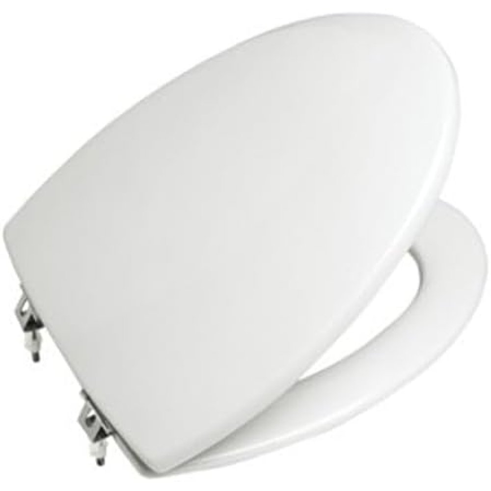 Roca georgia a801410004 sedile per wc con cerniere, bianco