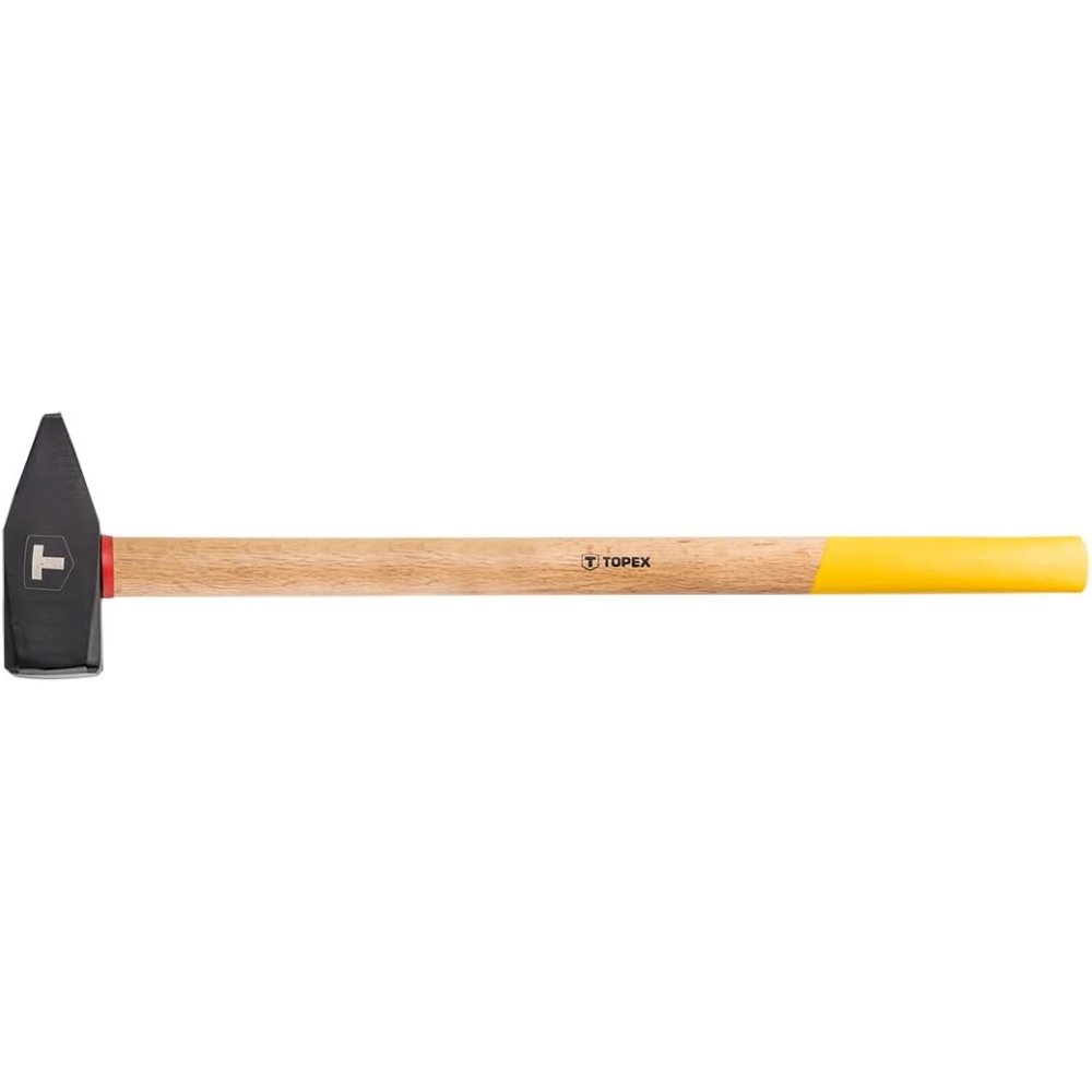 Topex 02a550 martello da carpent ntiere 5 kg, manico in legno