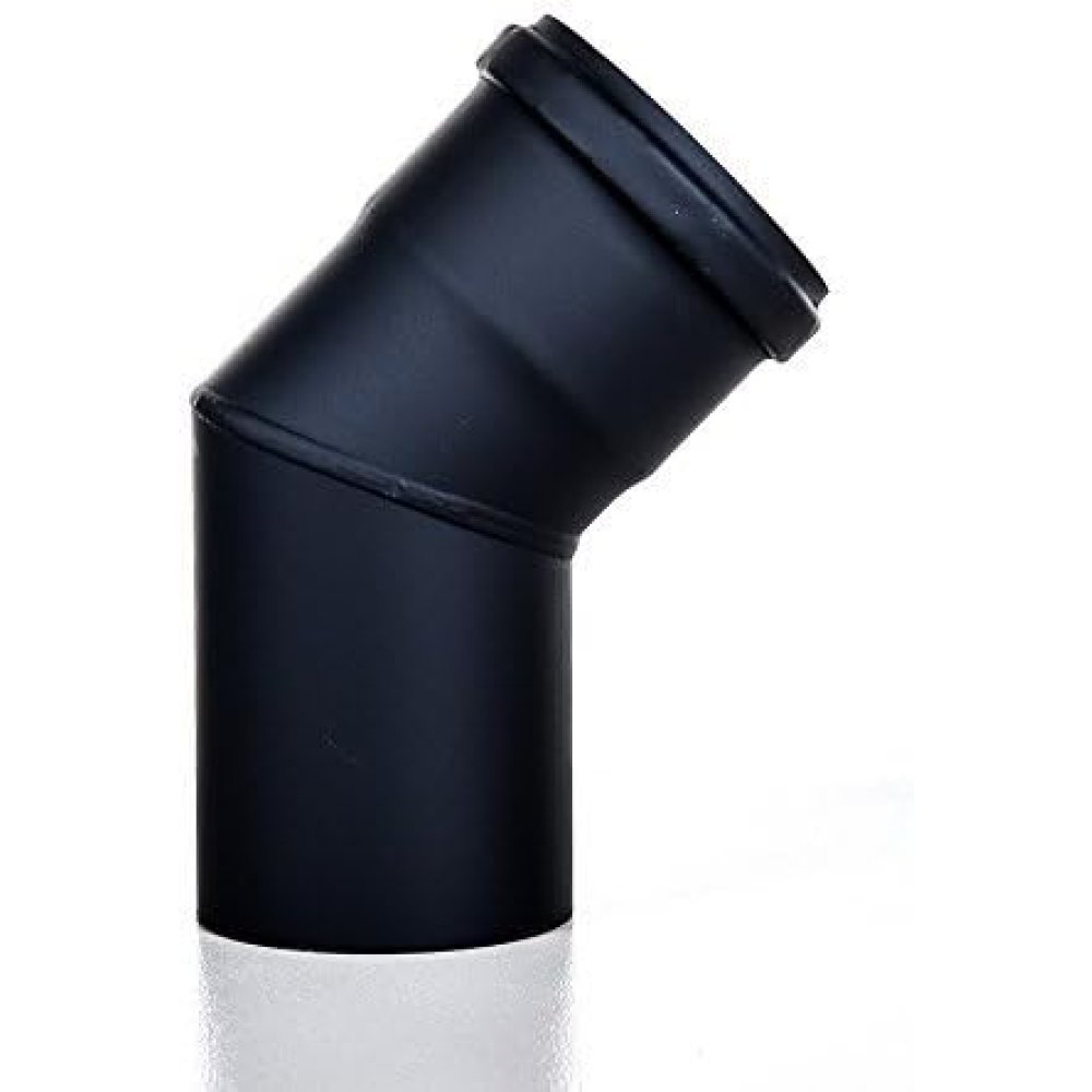 An camini f517080 - gomito a 45 in acciaio inox, curva, diametr