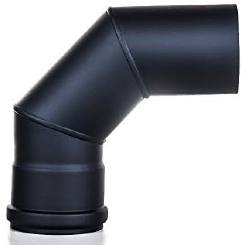 An camini f515080 - gomito a 90 in acciaio inox, diametro 80 mm