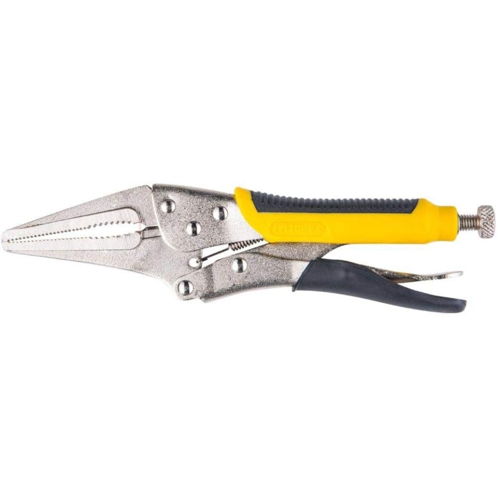 Topex 32d857 pinza a scatto a be becco lungo 225 mm ds