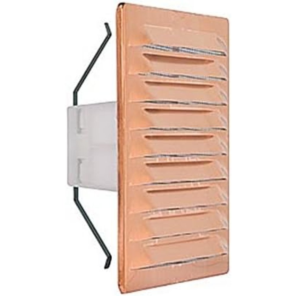 Griglia in rame 150x150 con moll a e rete vecamco 9696-806-500