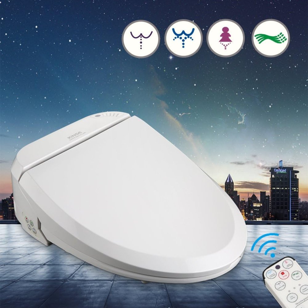 Kinse asiento de inodoro multifunci n con mando a distancia, cu