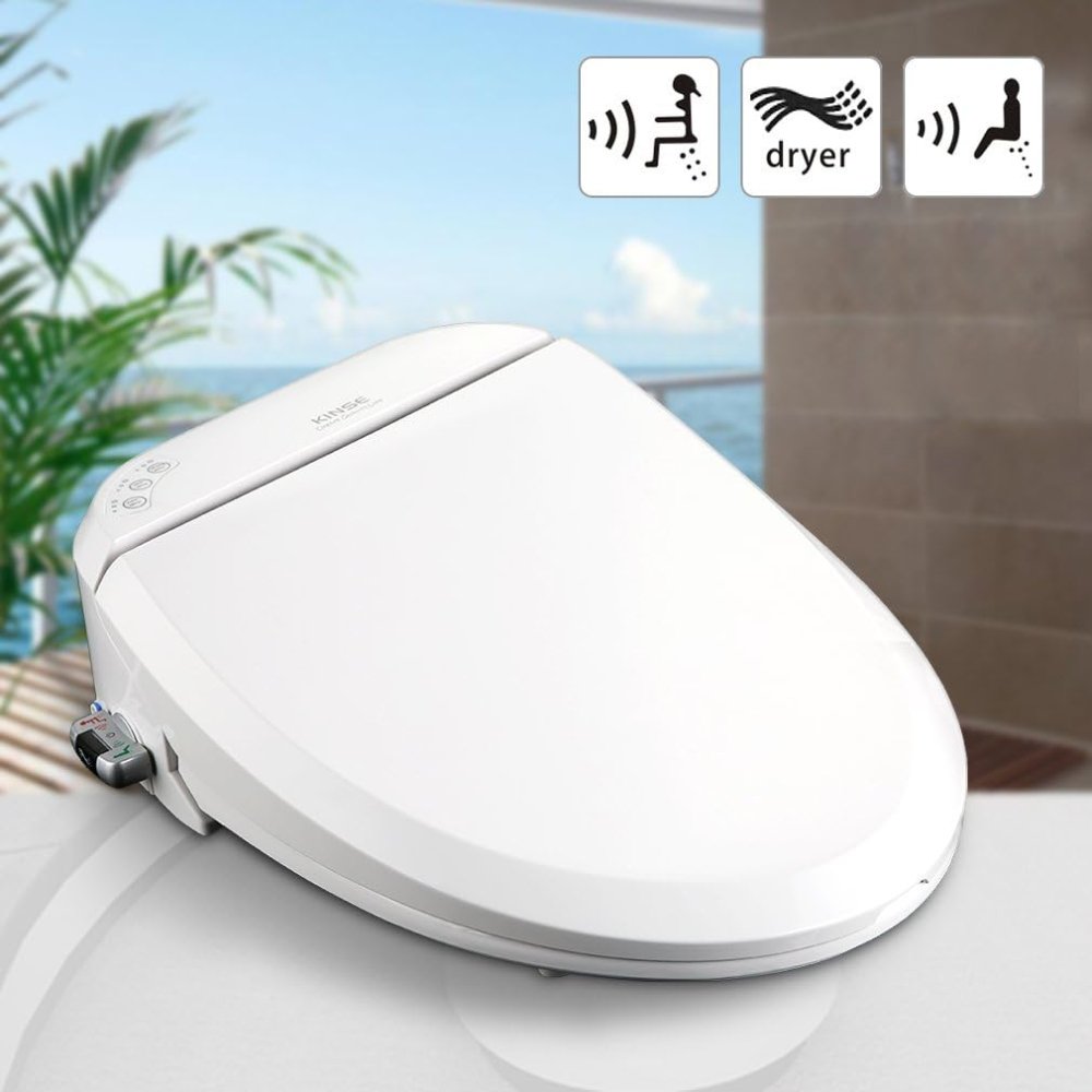 Kinse tapa wc asiento de inodoro dise o blanca multifunci n con