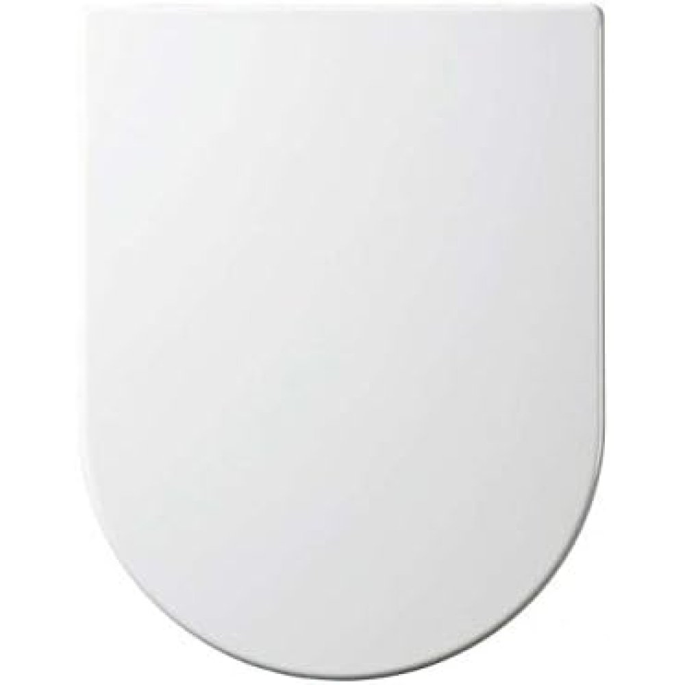 Realpack - sedile per wc, colore: bianco