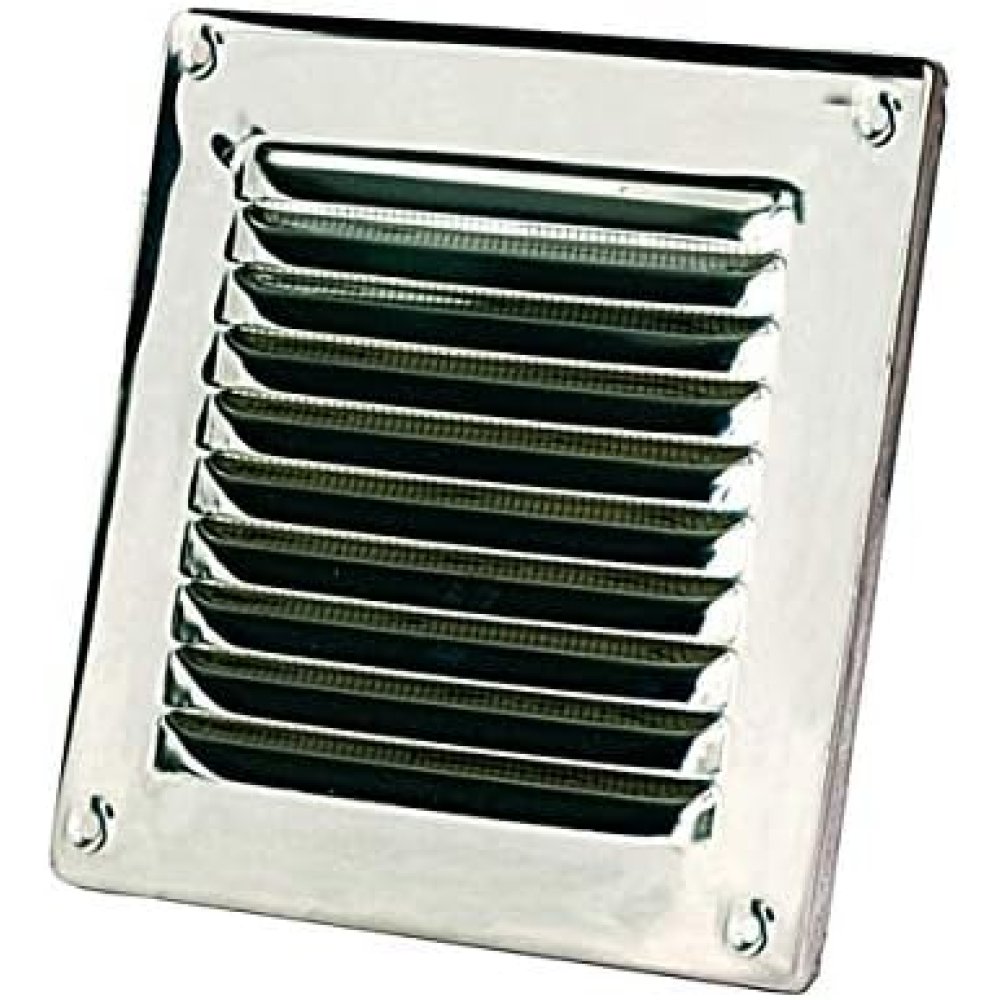 Griglia in acciaio inox 360x140 mm con rete vecamco 9694-804-400