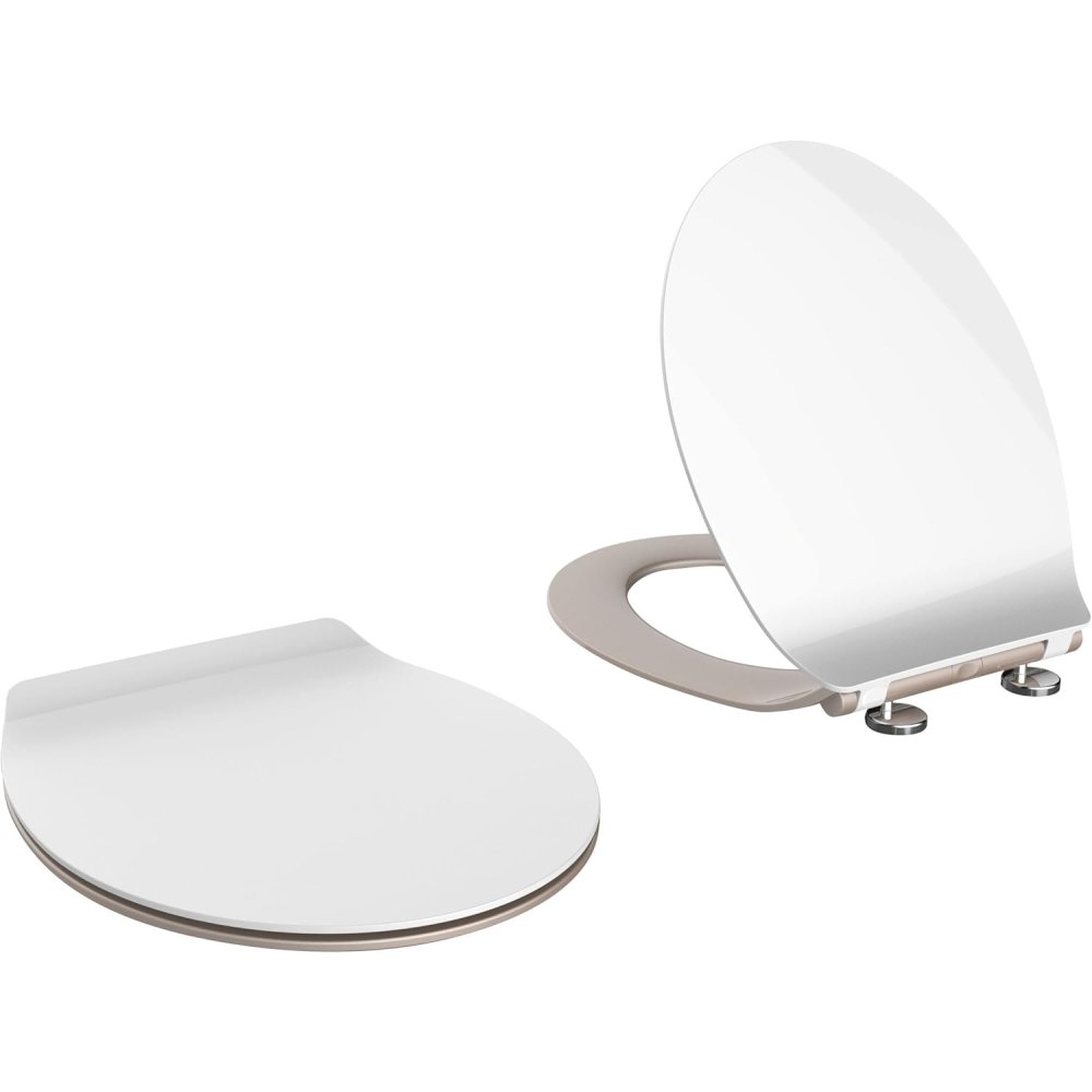 Euroshowers gmbh 805-42 sense - sedile per wc sottile, colore: b