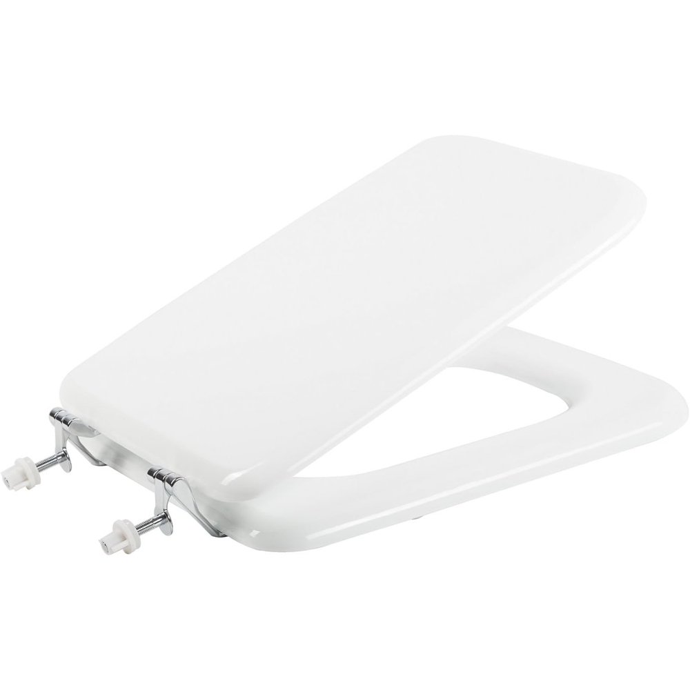 Image of Sedile wc copriwater copriasse bianco mod. conca fit
