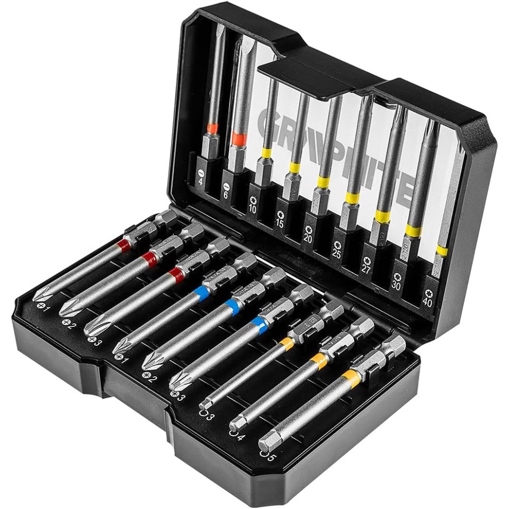 Topex 56h606 set inserti giravit ite 18 pezzi inserti da 75 mm ds