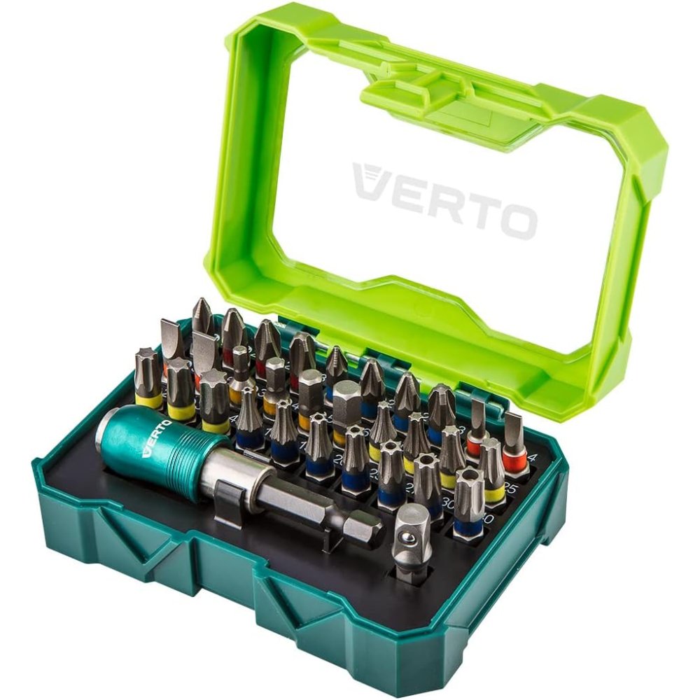 Topex 66h620 set di inserti gira ravite 32 pezzi 25 mm - 4 x p ds