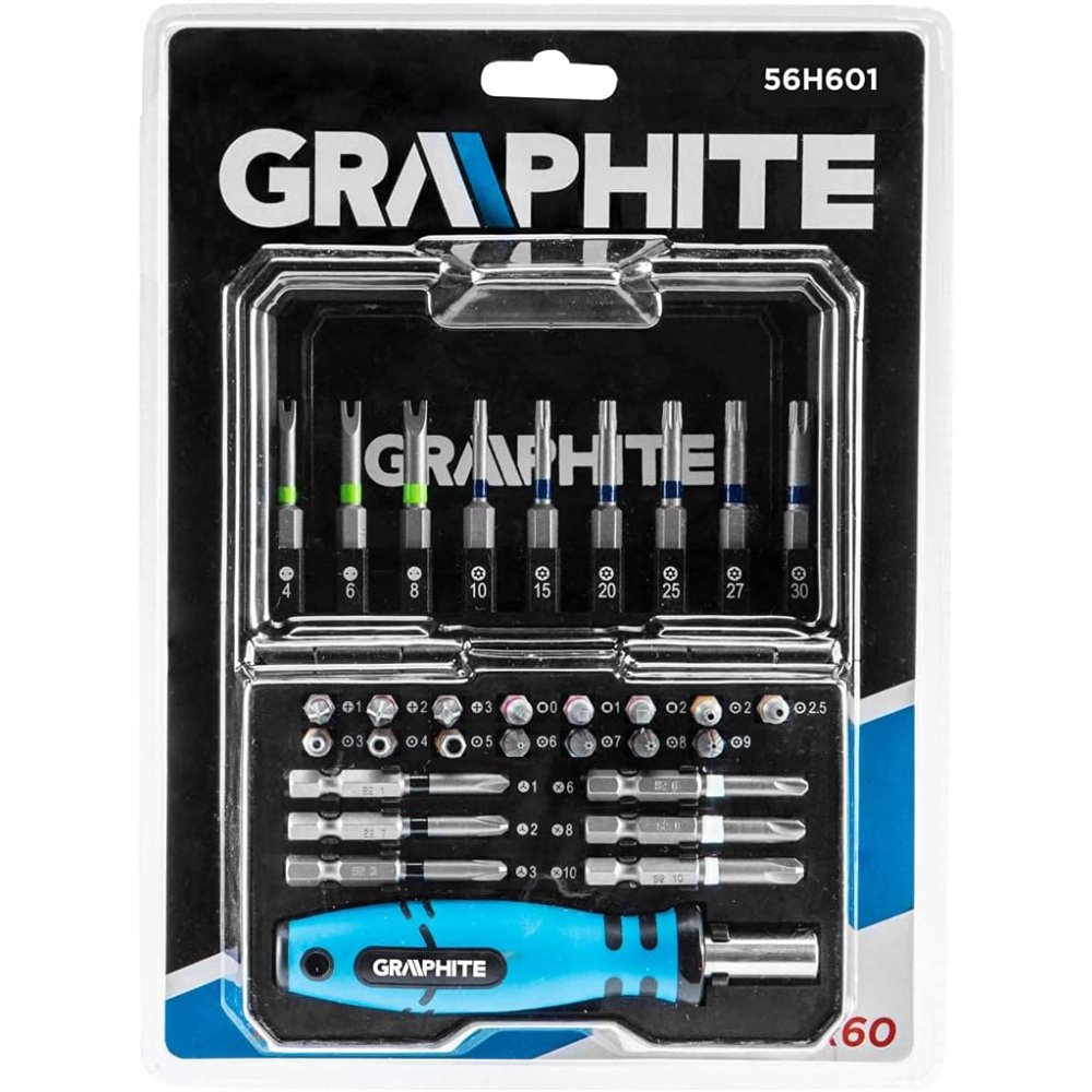 Topex 56h602 set inserti giravit ite 31 pezzi inserti da 25 mm ds